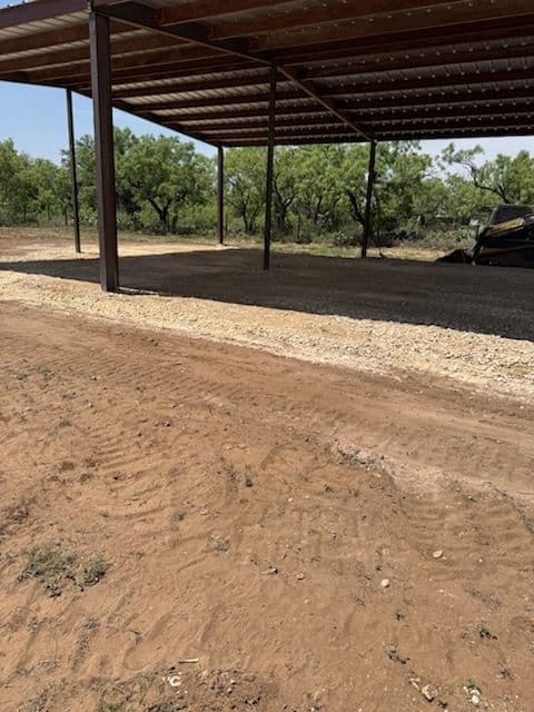Shop Pad Completion in Tom Green County