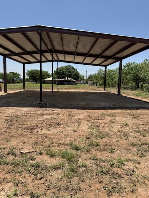 Shop Pad Completion in Tom Green County